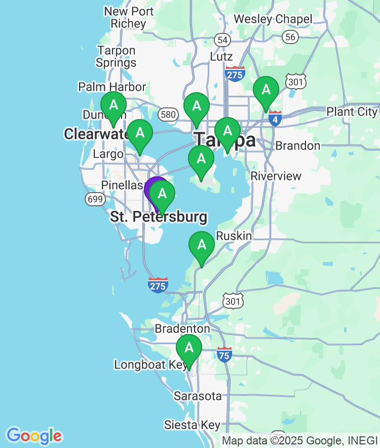 St. Petersburg Available Airport Options